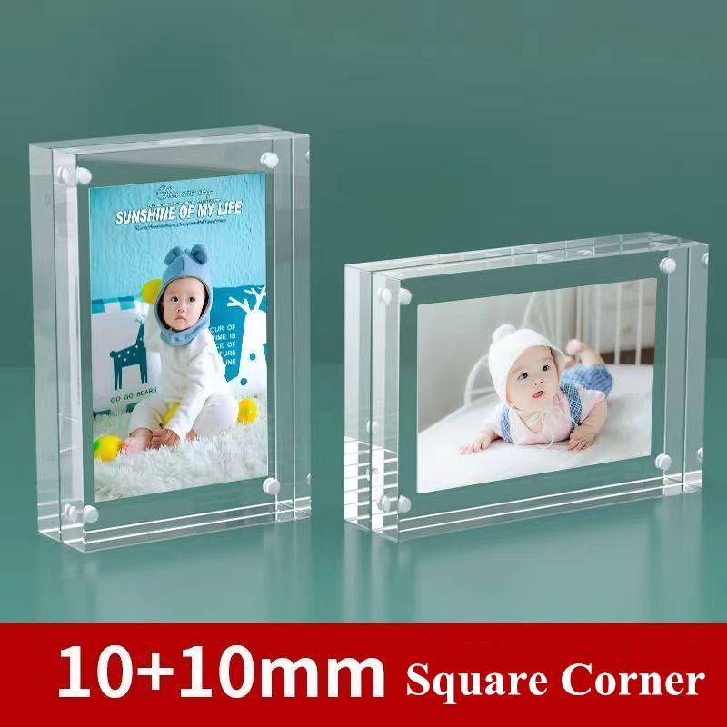 4x6cm / 6x9cm Double Sided Mag - Photo Acrylic Block 리뷰 및 가격