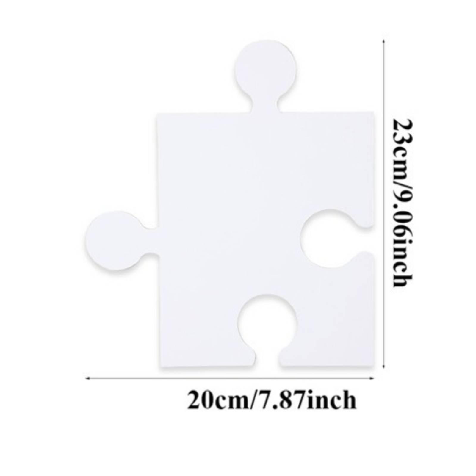 30x Puzzle Pieces Coloring Dra - Puzzle Blank White 리뷰 및 가격