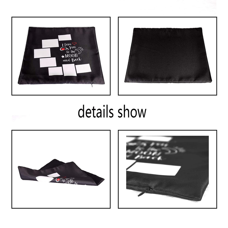 10pcs/Lot 7 Panels Blank Moon  - Pillow Cover Sublimation 리뷰 및 가격