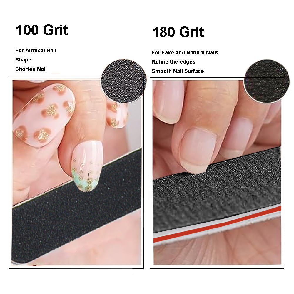 4pcs Professional Nail Files D - Photo Acrylic Block 리뷰 및 가격