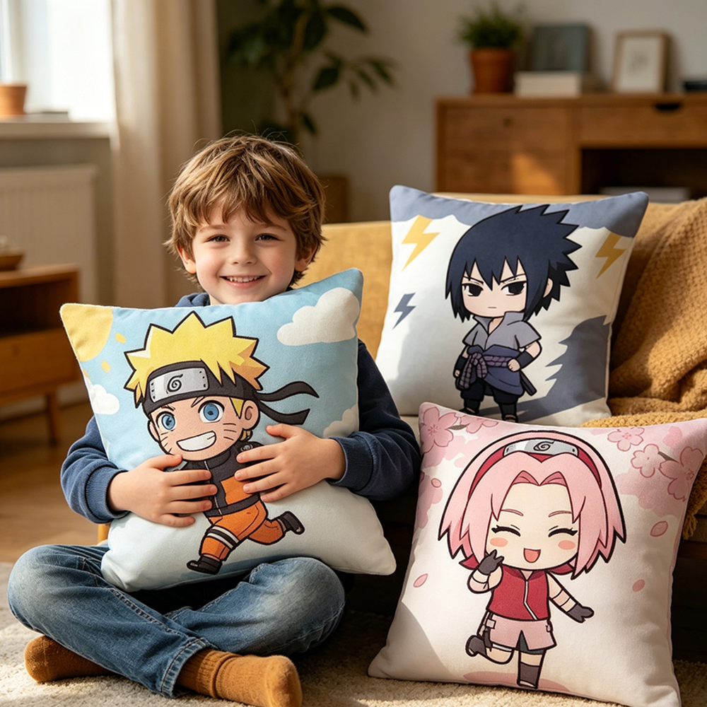 Uzumaki Naruto Fashion Decor T - Pillow Cover Sublimation 리뷰 및 가격