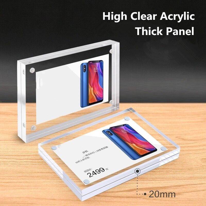 5 PCS 90x55mm Magnetic Acrylic - Photo Acrylic Block 리뷰 및 가격
