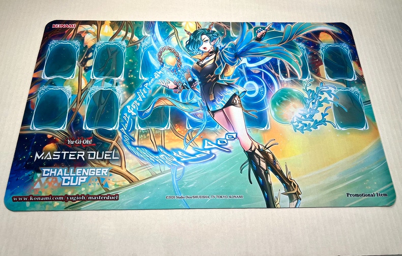 Yugioh Elfnote Tinia Play Mat  - Door Mat Blank 리뷰 및 가격
