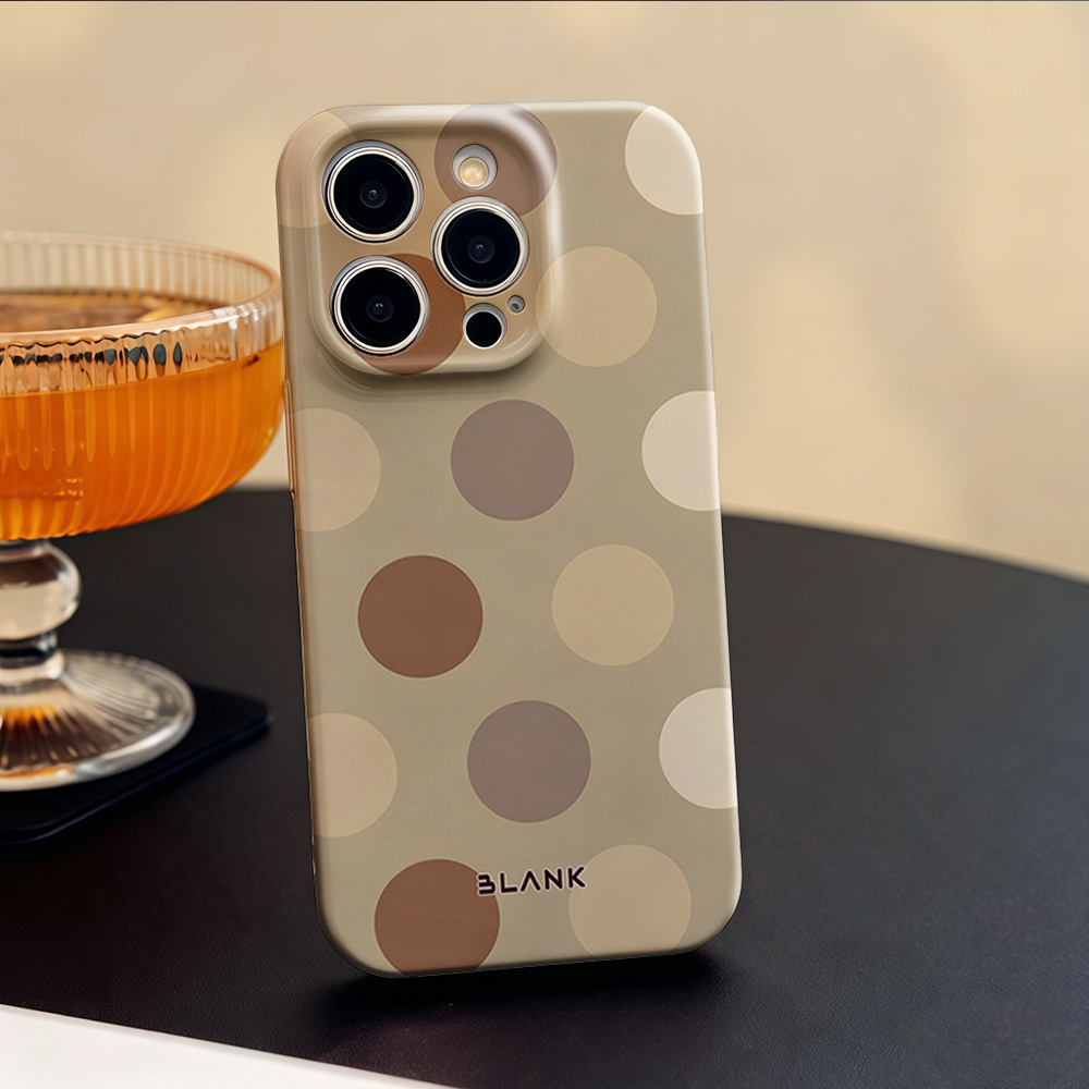 Mocha Cow Print For iPhone 17  - Phone Case Blank Print 리뷰 및 가격