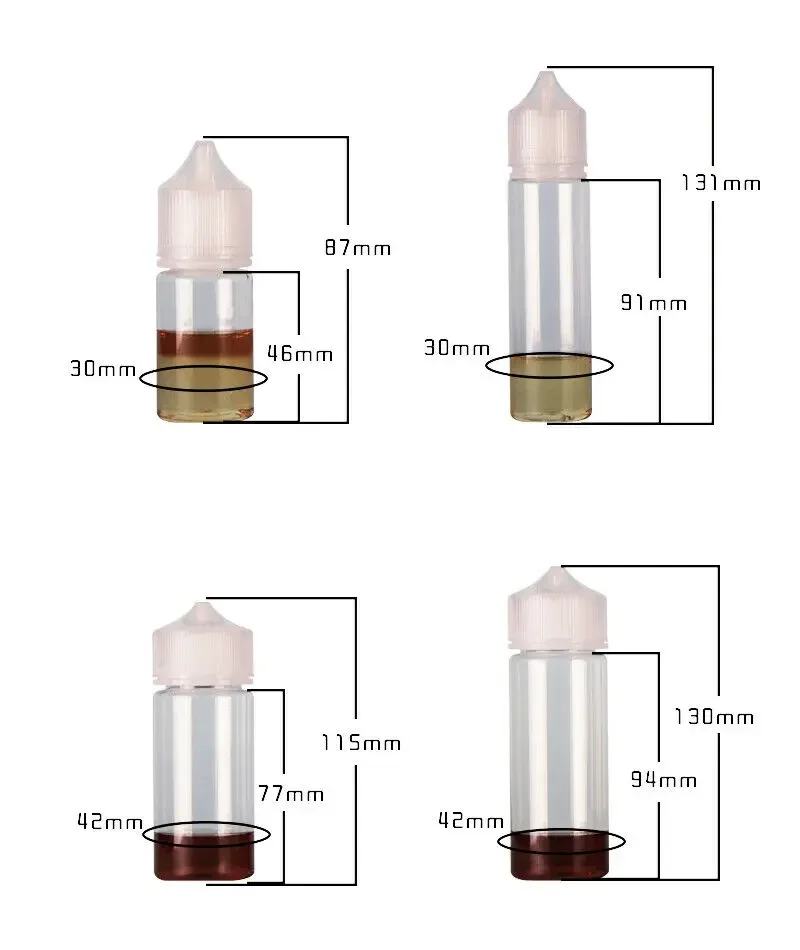 50PCS 30/60/100/120ml Empty Pl - Water Bottle Blank 리뷰 및 가격