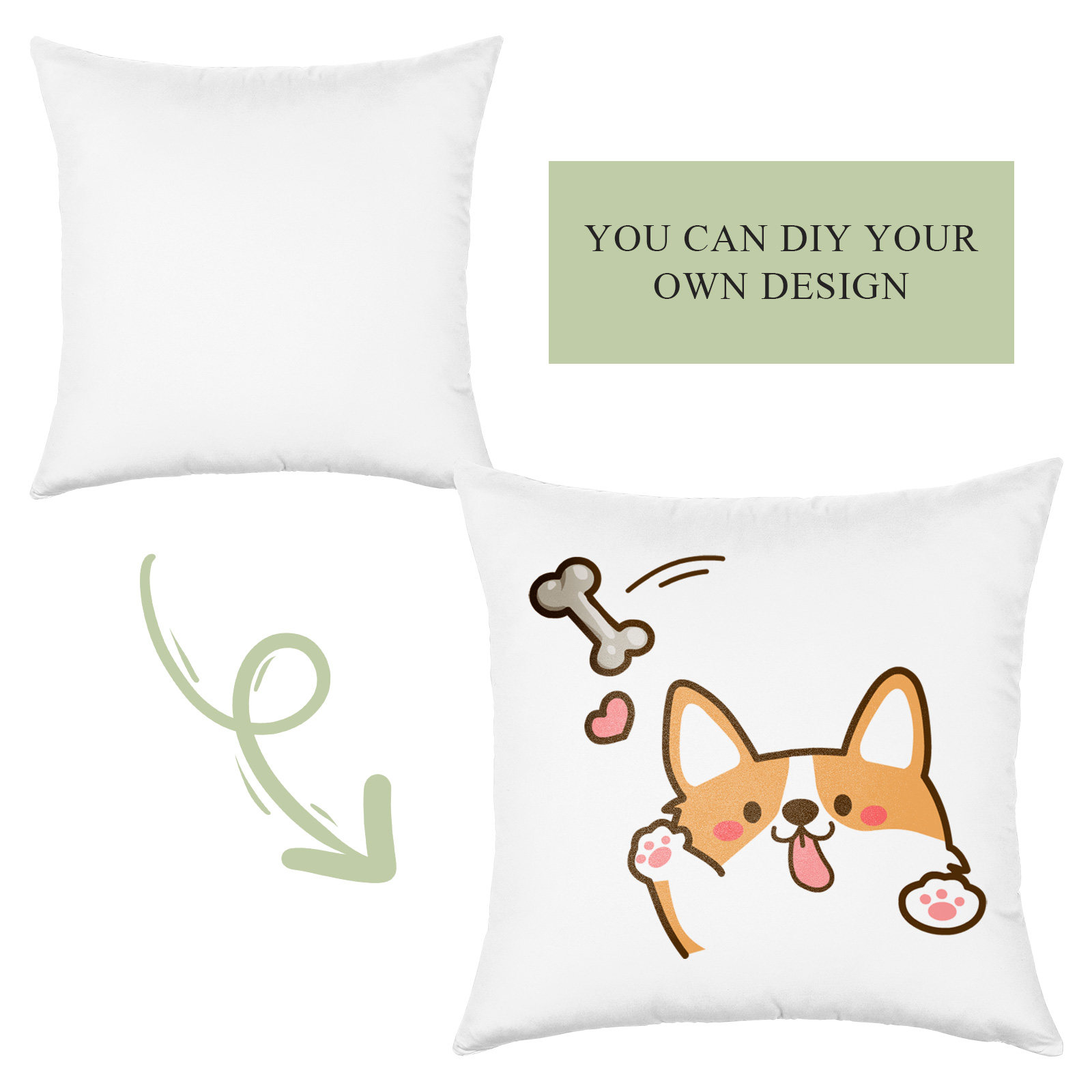 4Pcs Sublimation Pillow Cases  - Pillow Cover Sublimation 리뷰 및 가격