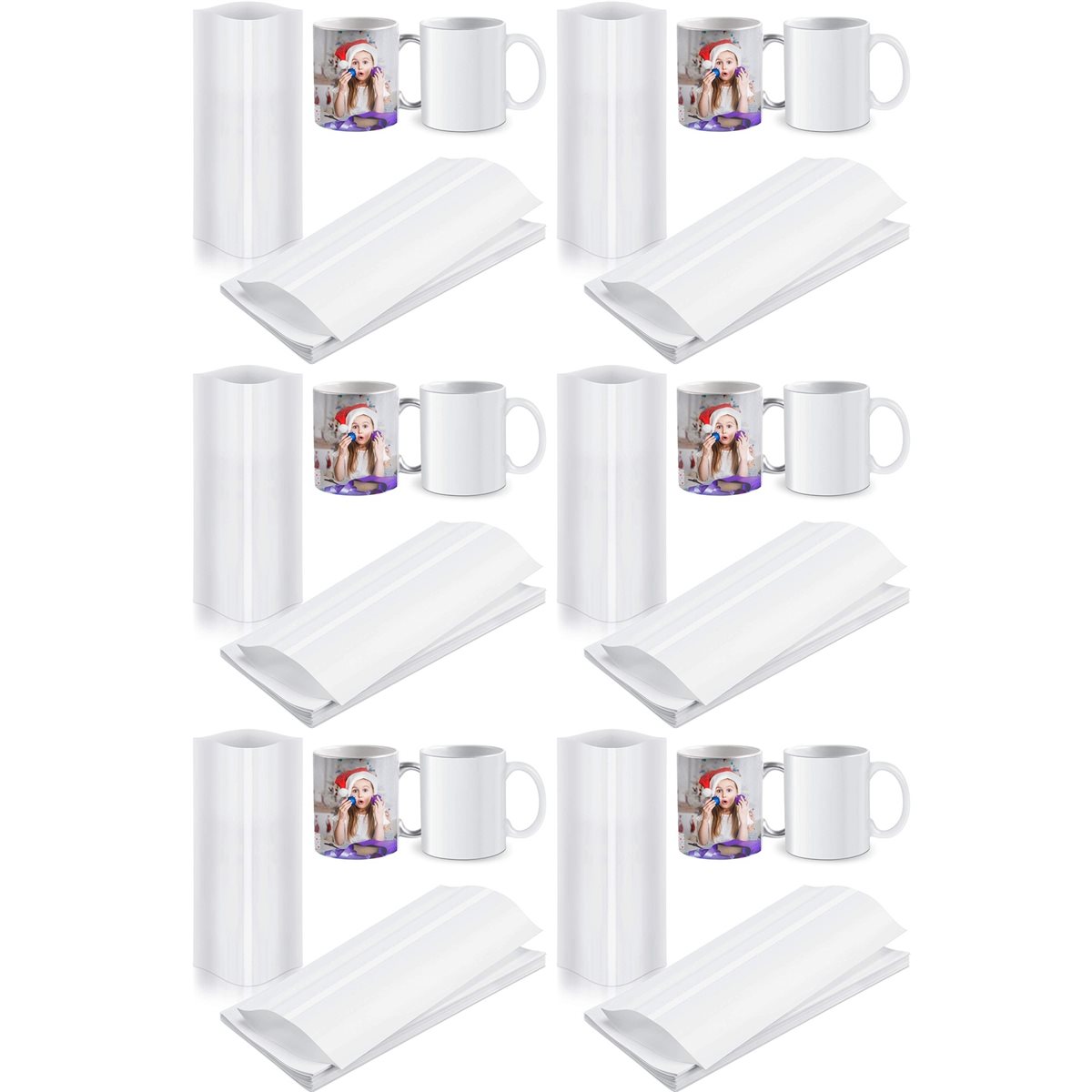 BAAE 420Pcs Sublimation Shrink - Sublimation Mug White 리뷰 및 가격